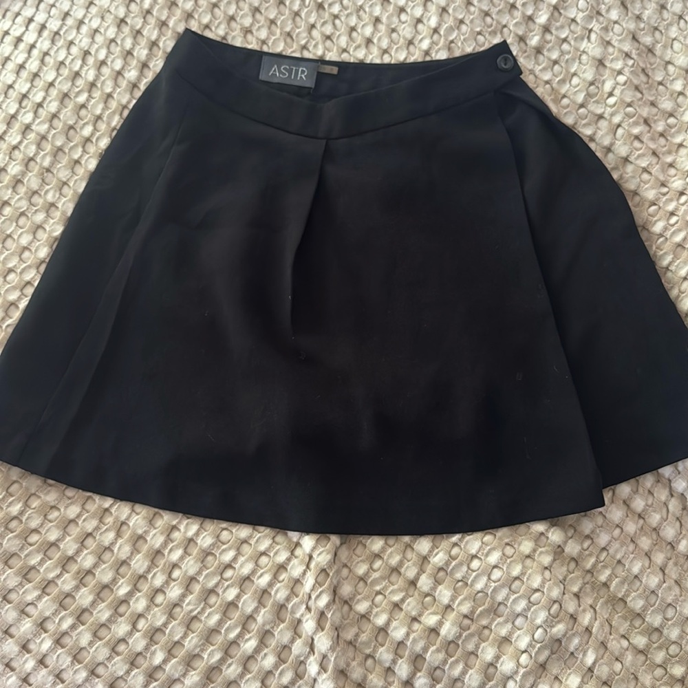 ASTR | Black Mini Skort | XS